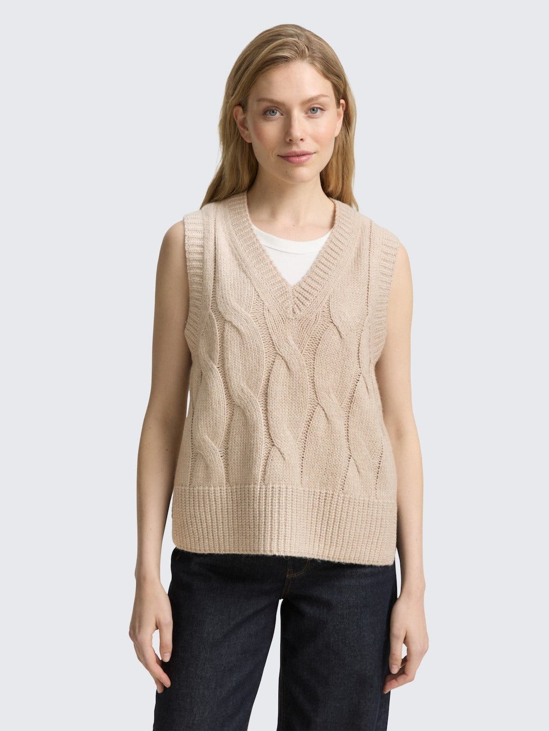 TOM TAILOR - Jumper with cable pattern - 1047708 - Boutique Bubbles