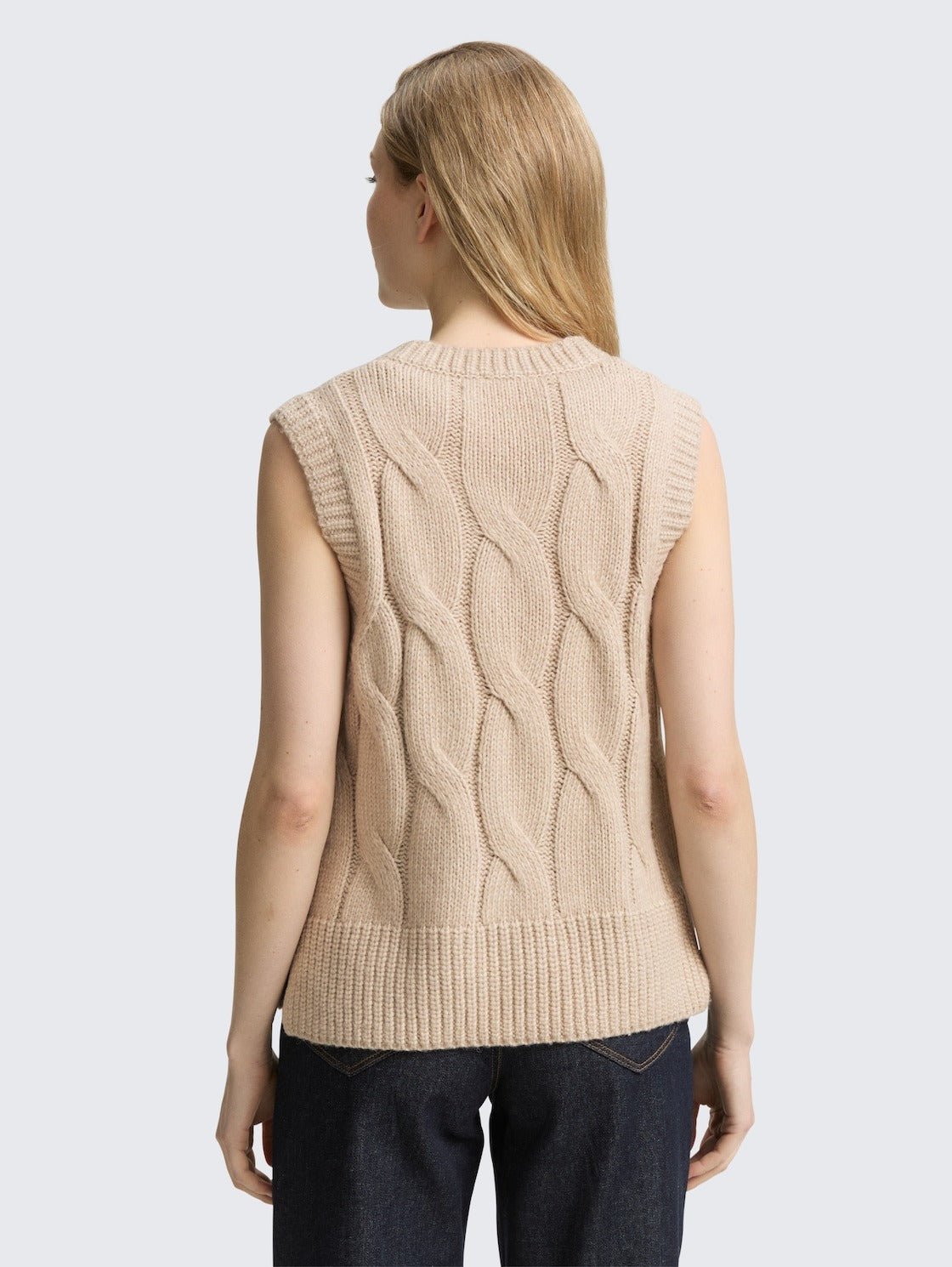 TOM TAILOR - Jumper with cable pattern - 1047708 - Boutique Bubbles