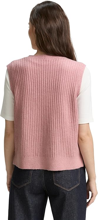 TOM TAILOR - Knit cosy rib vest - 1047693 - Boutique Bubbles