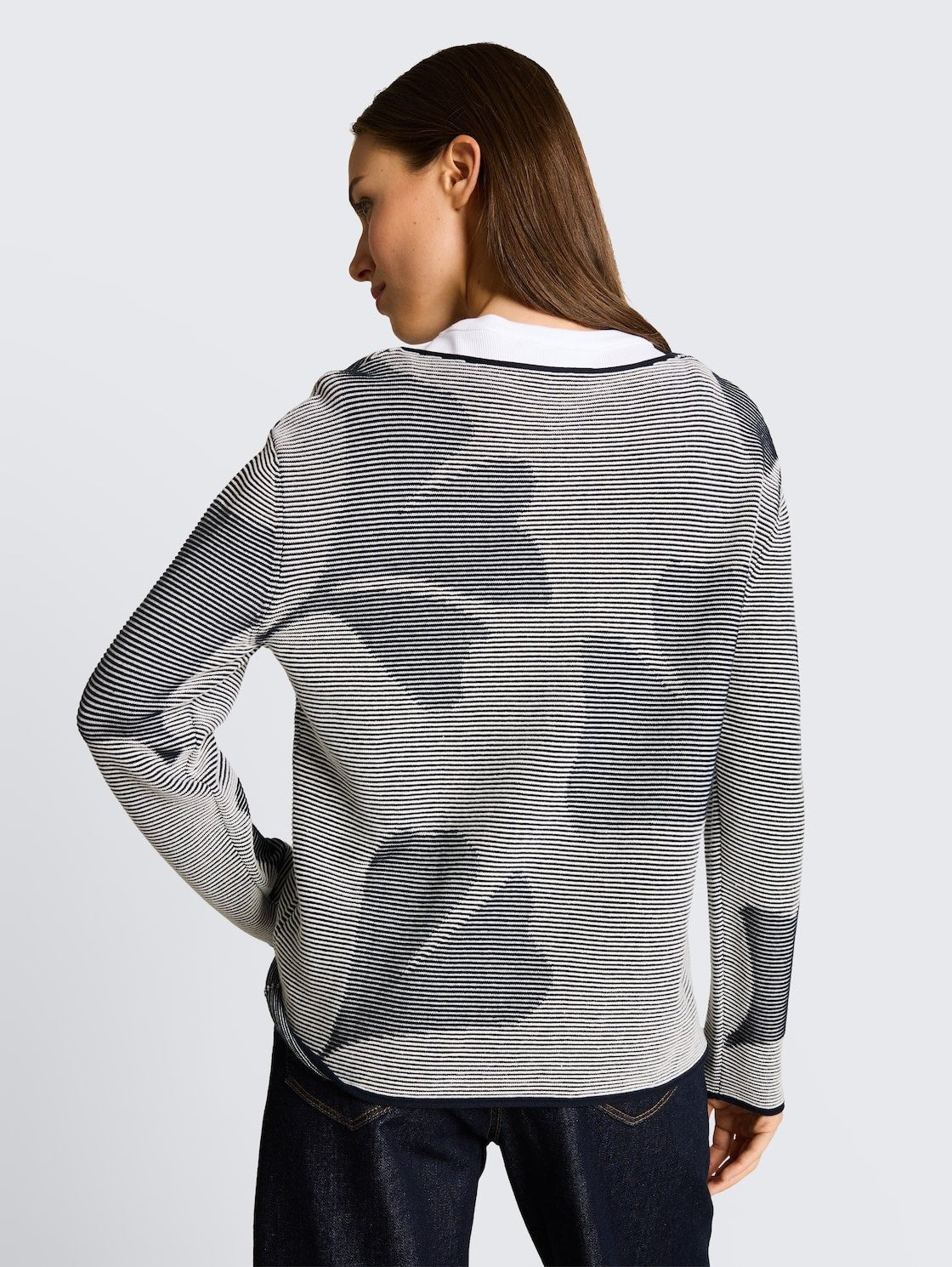 TOM TAILOR - Knitted jumper made from cotton - 1050548 - Boutique Bubbles