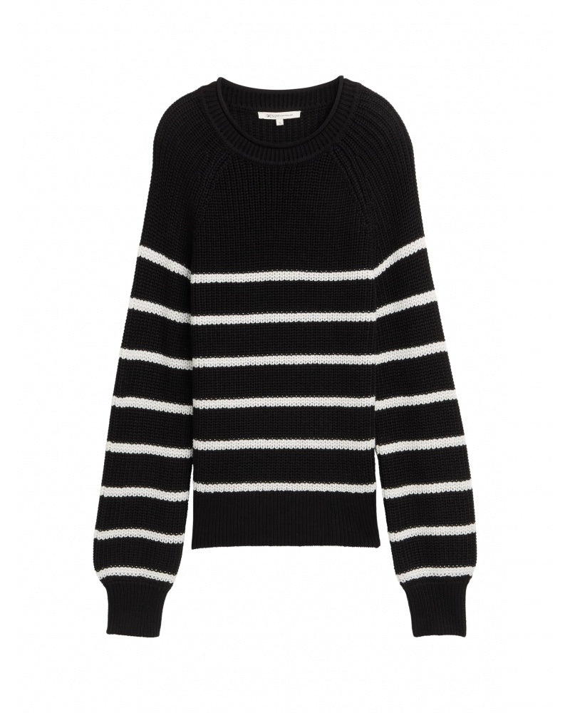 TOM TAILOR - Knitted jumper with light balloon sleeves - 1043309 - Boutique Bubbles