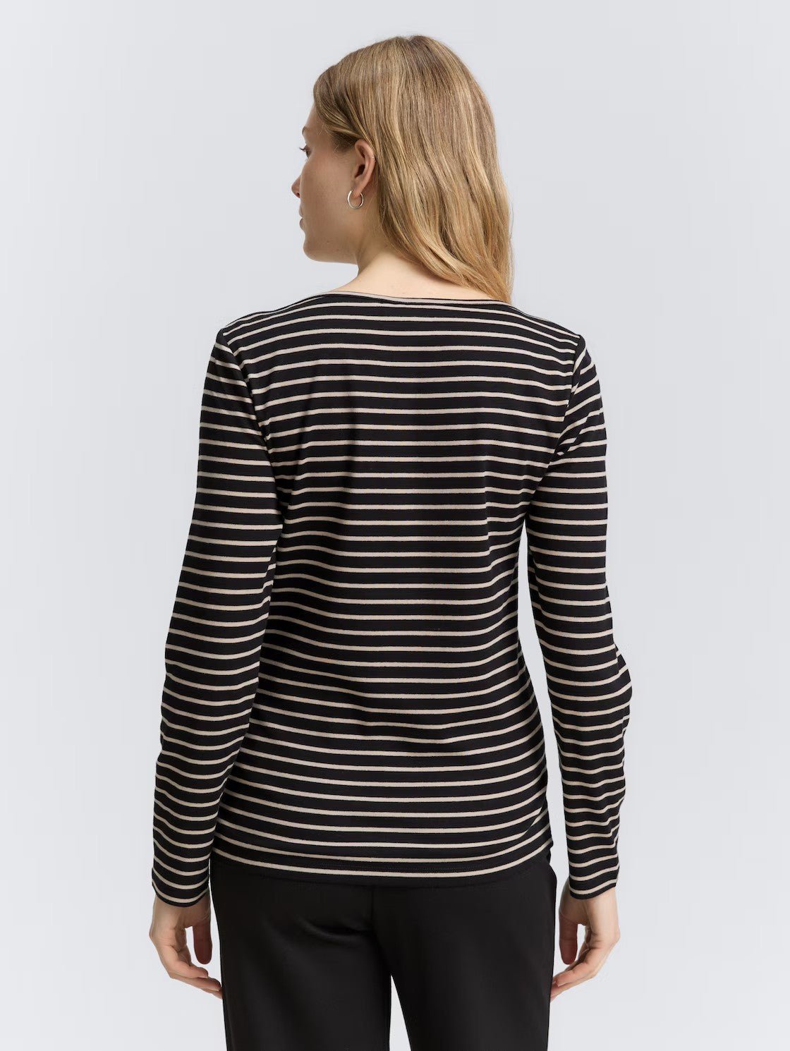 TOM TAILOR - Long - sleeved shirt with striped pattern - 1047730 - Boutique Bubbles