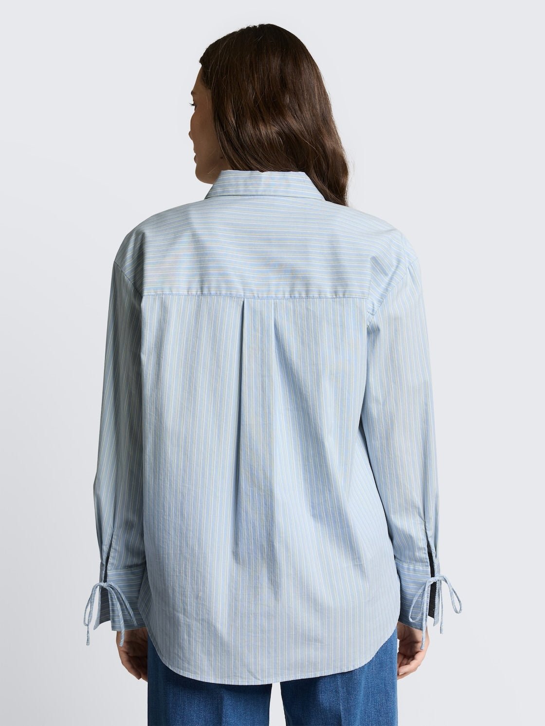 TOM TAILOR - Oversized shirt blouse with heart embroidery - 1049800 - Boutique Bubbles