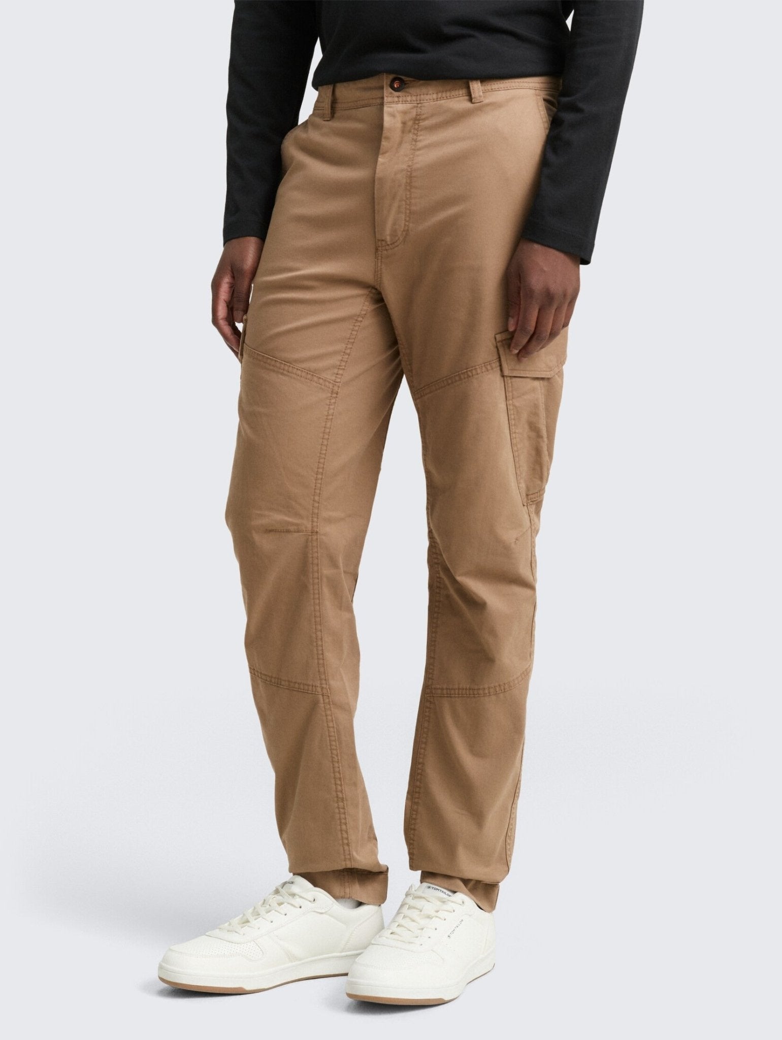 TOM TAILOR - Regular tapered cargo trousers - 1042559 - Boutique Bubbles
