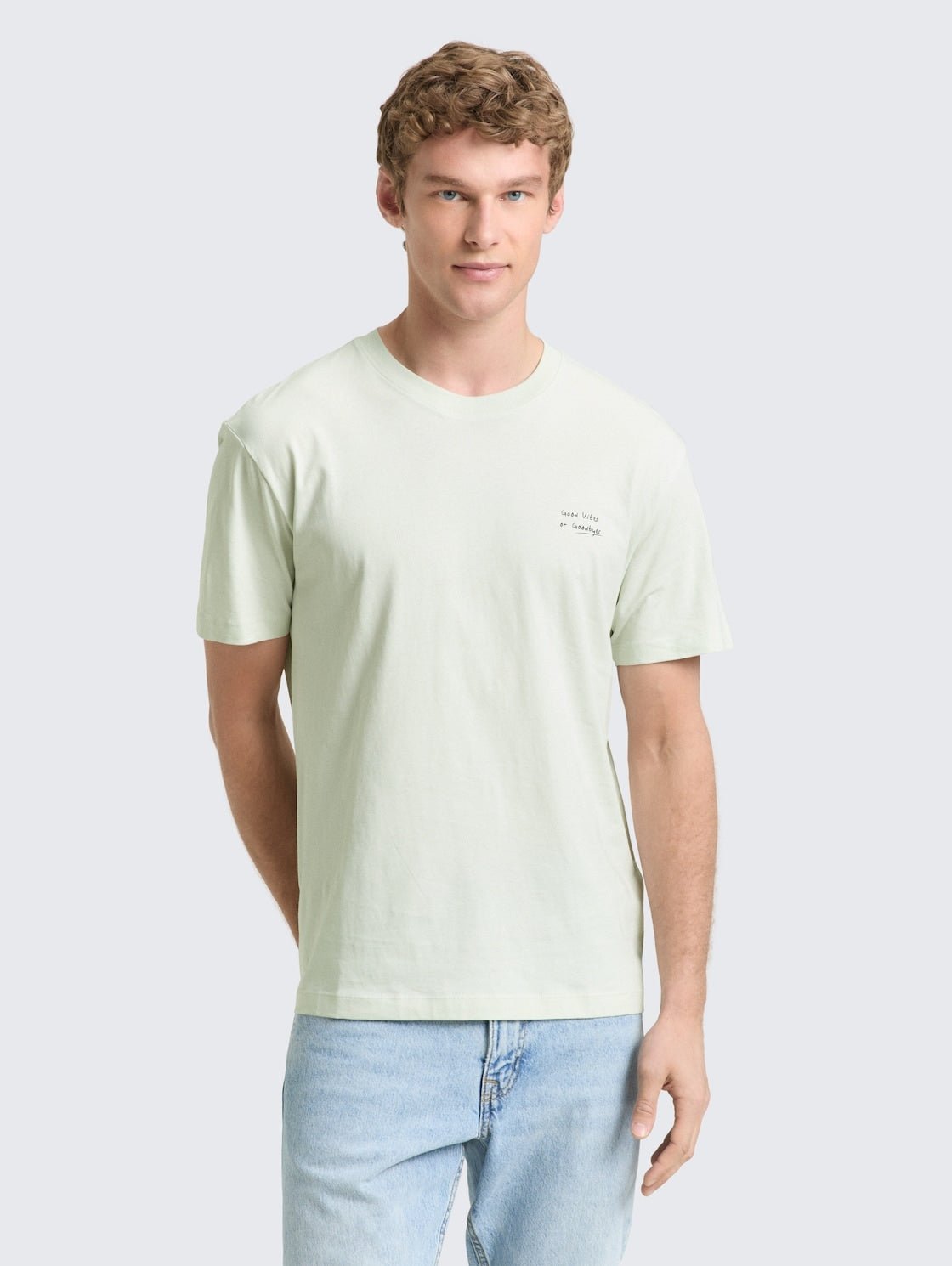 TOM TAILOR - Relaxed fit cotton T-shirt - 1050863 - Boutique Bubbles