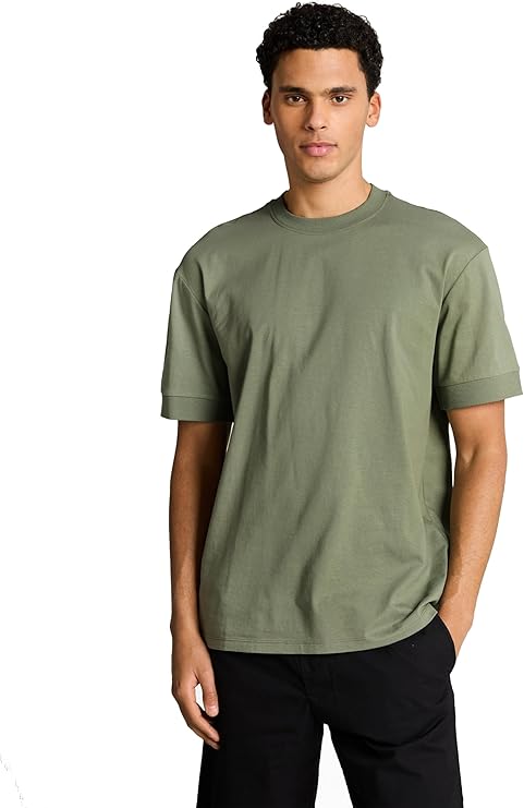 TOM TAILOR - Relaxed Rib Sleeve T-Shirt - 1050351 - Boutique Bubbles