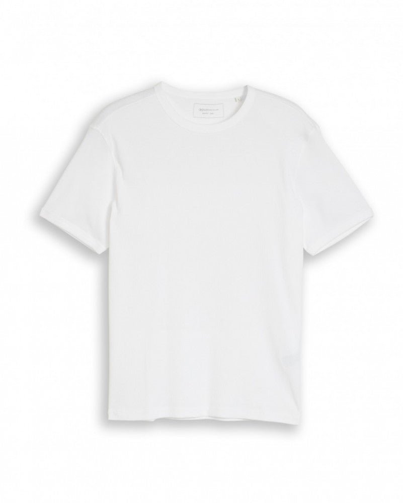 TOM TAILOR - Slim Fit Rib T-Shirt - 1050363 - Boutique Bubbles