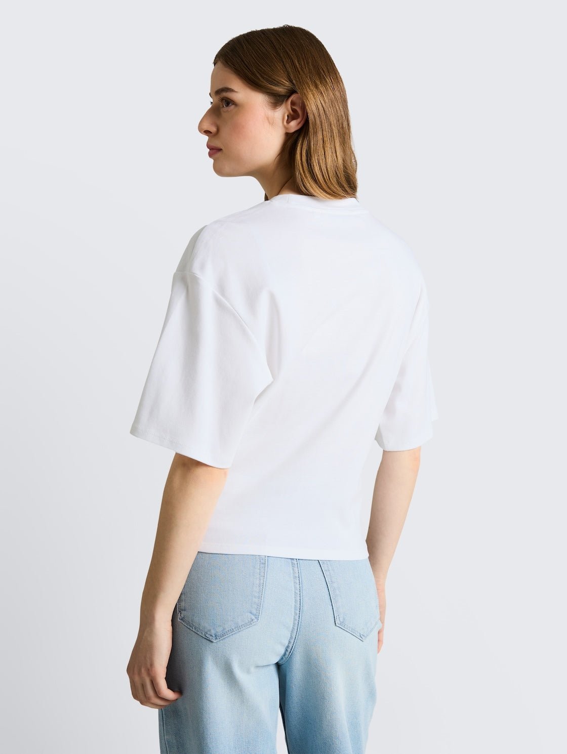 TOM TAILOR - T-shirt with knot detail - 1050839 - Boutique Bubbles