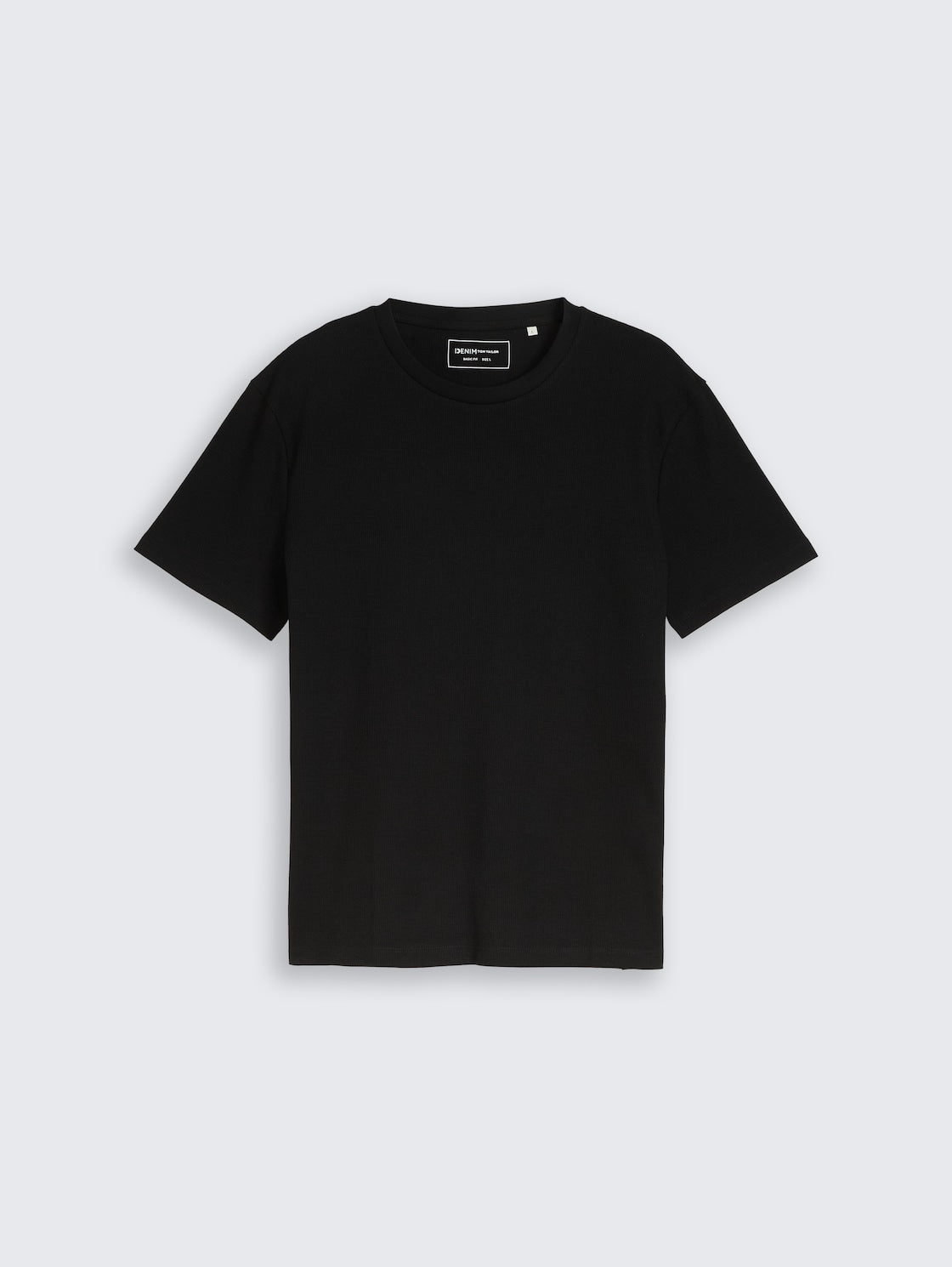 TOM TAILOR - T-shirt with waffle texture - 1050352 - Boutique Bubbles