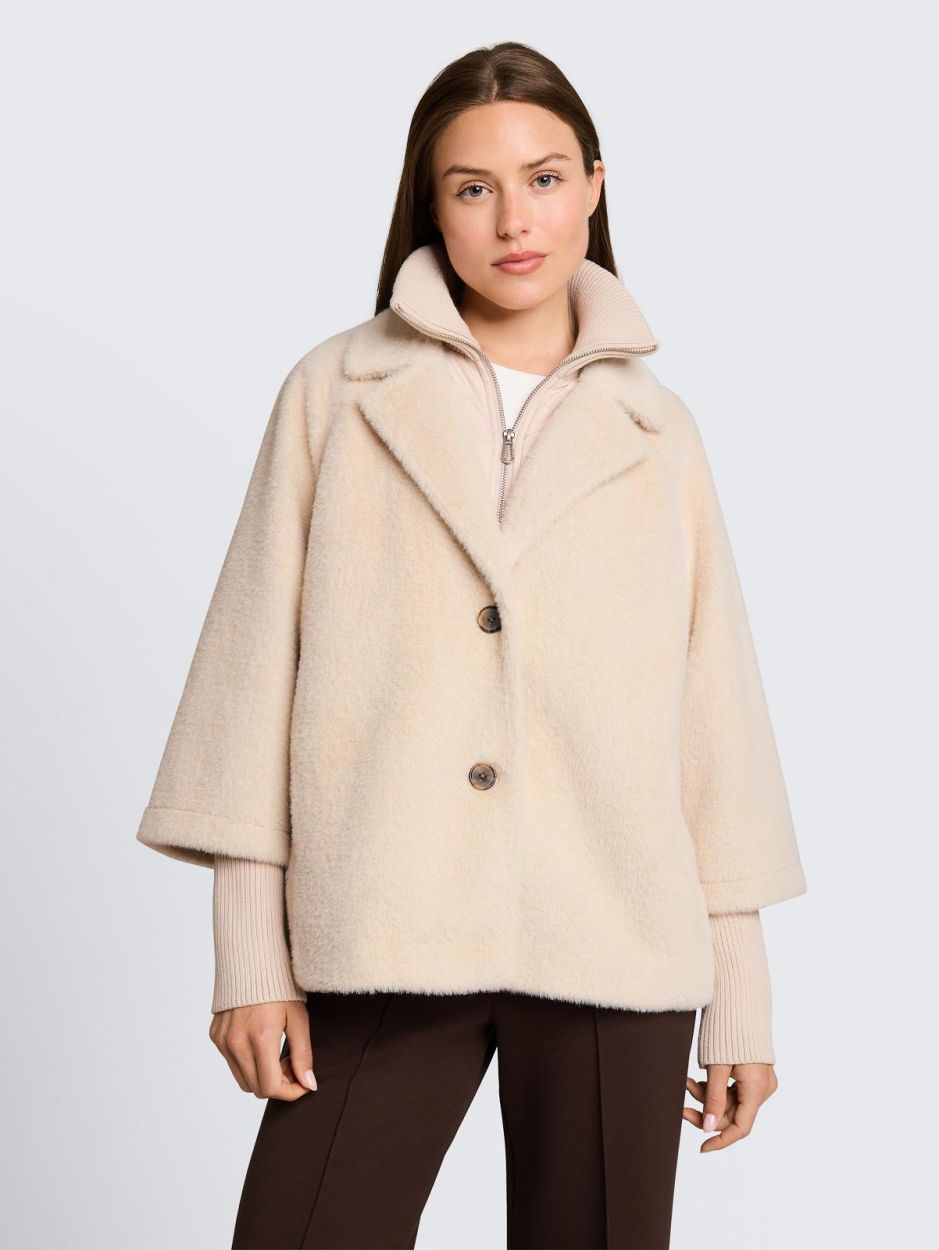 TOM TAILOR - Cozy cape jacket - 1051134