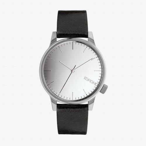 KOMONO Watch silver black - Boutique Bubbles