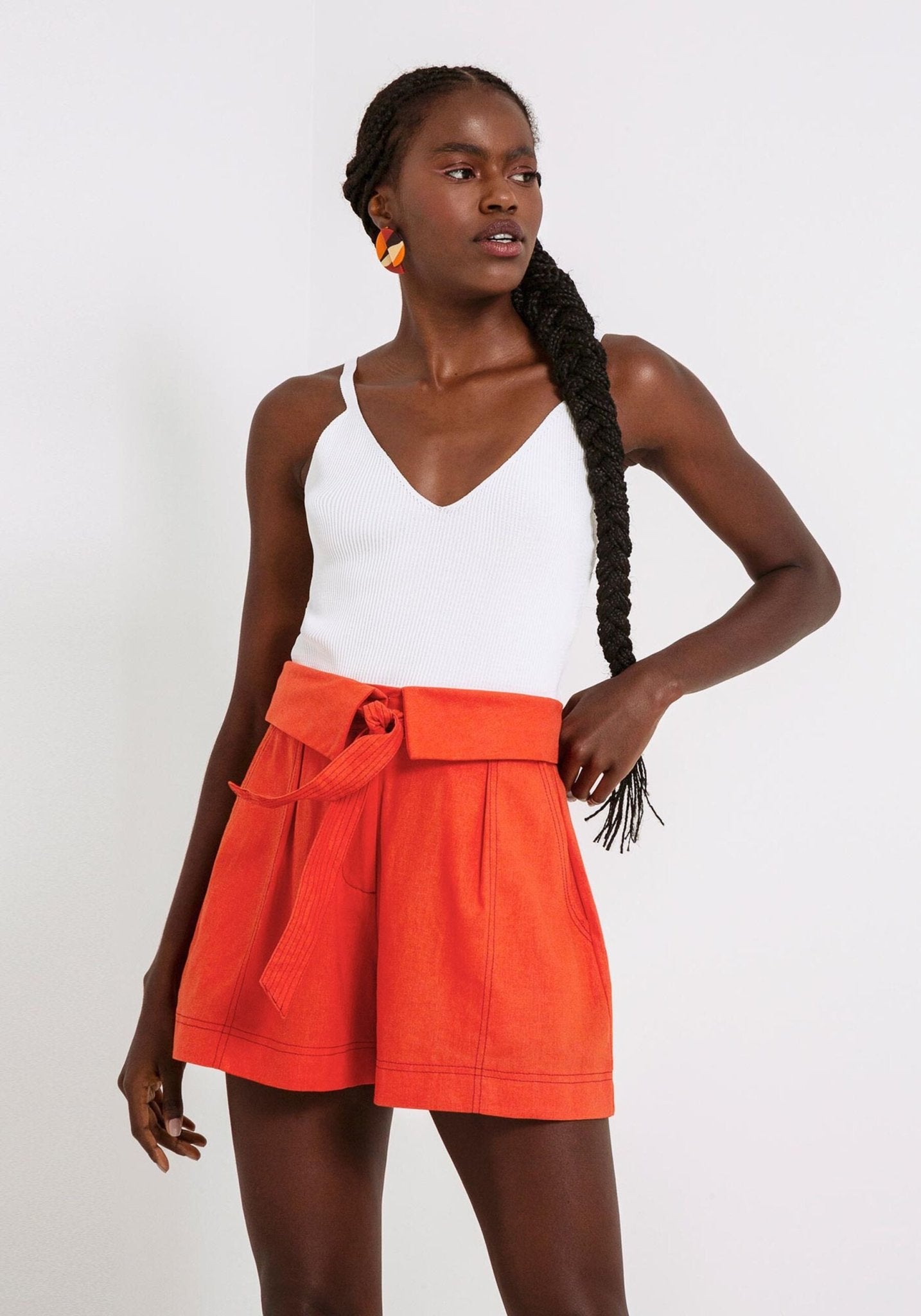 LEZ A LEZ - Blouse with Straps in Knitting - 2781L - Boutique Bubbles