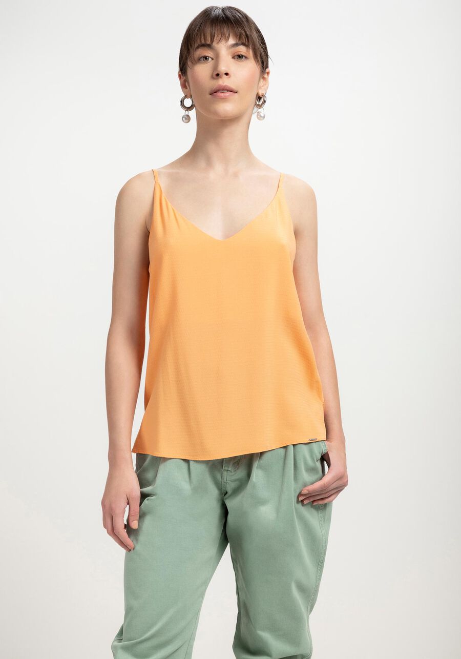 LEZ A LEZ - Blouse with Viscose Strap with V-neck - 8086L - Boutique Bubbles