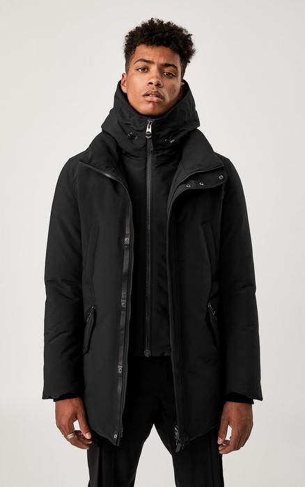 MACKAGE EDWARD-NF 2-in-1 down parka with hooded bib (WITHOUT LOGO ON THE LEFT SLEEVE) - Boutique Bubbles