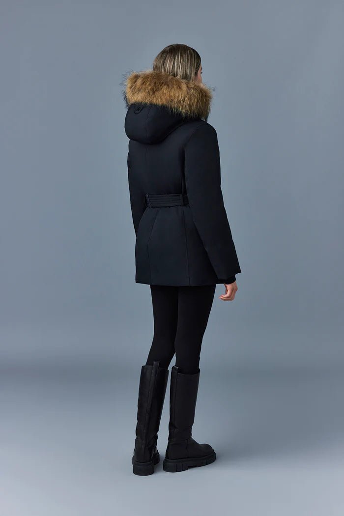 MACKAGE JENI-FZ - 2-in-1 Down parka with removable bib & fur trim - Boutique Bubbles