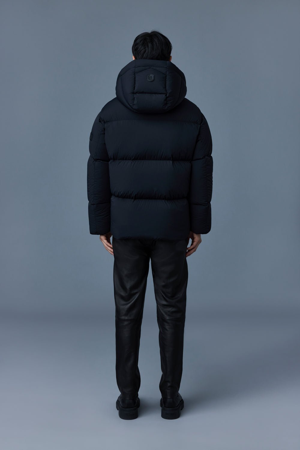 MACKAGE KENT-STR2 - lustrous light down jacket with hood - Boutique Bubbles