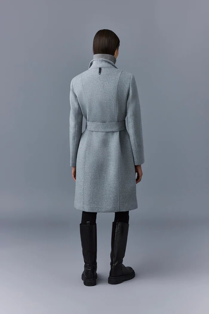 MACKAGE NORITA - 2-in-1 double face wool coat with sash - Boutique Bubbles