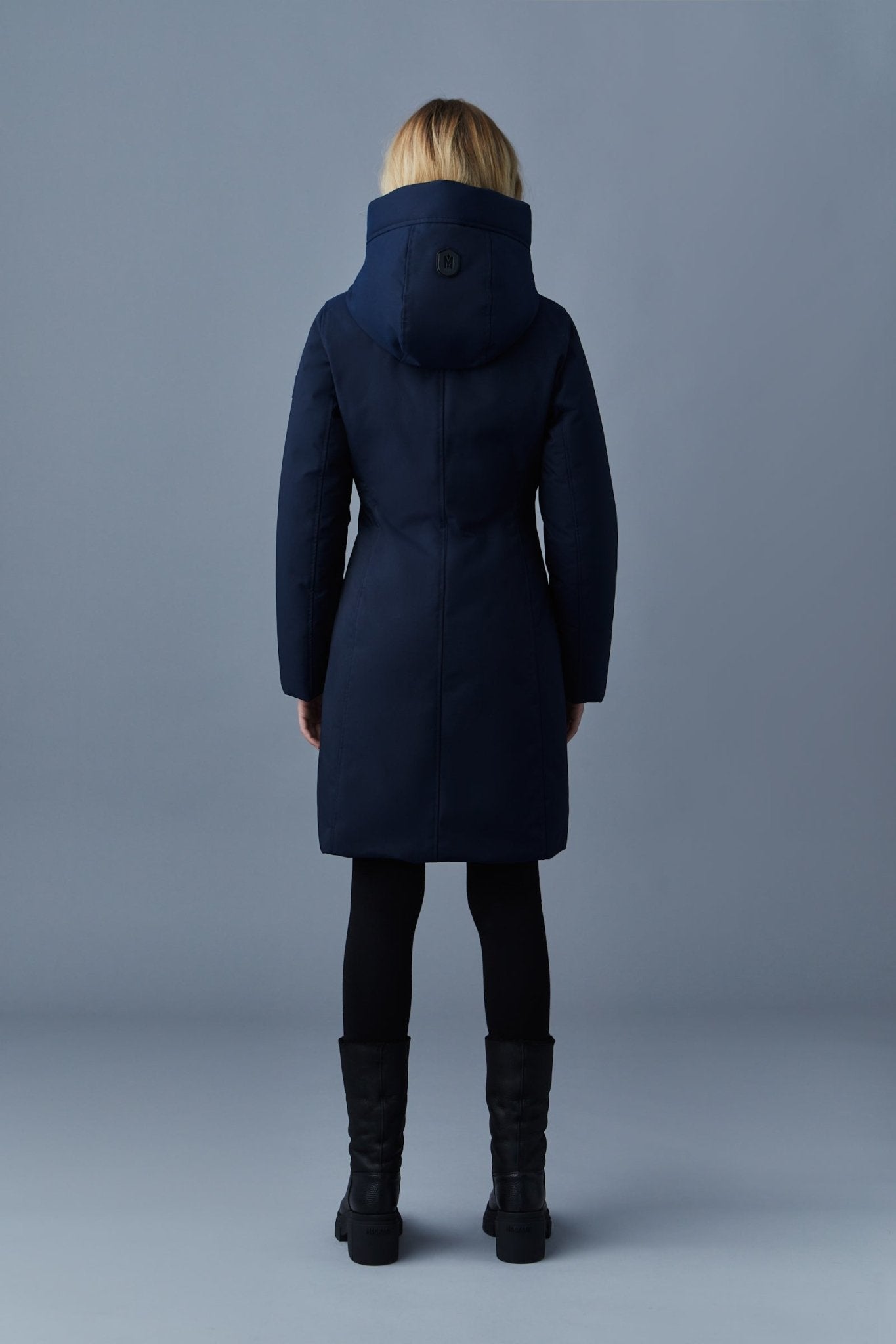 MACKAGE SHILOH-NF- 2-IN-1 fitted down coat with bib - Boutique Bubbles