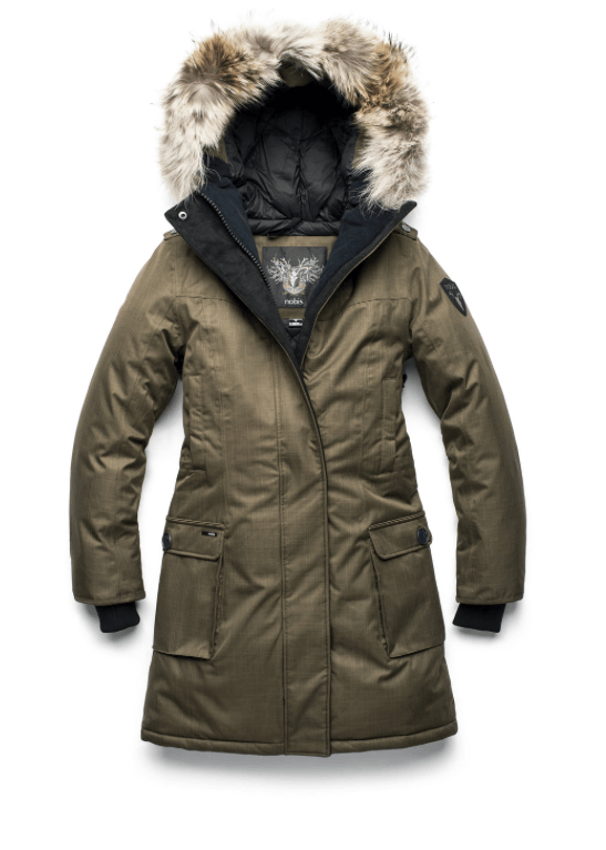 NOBIS ABBY LEGACY - Ladies Thigh Length Parka FINAL SALE - Boutique Bubbles