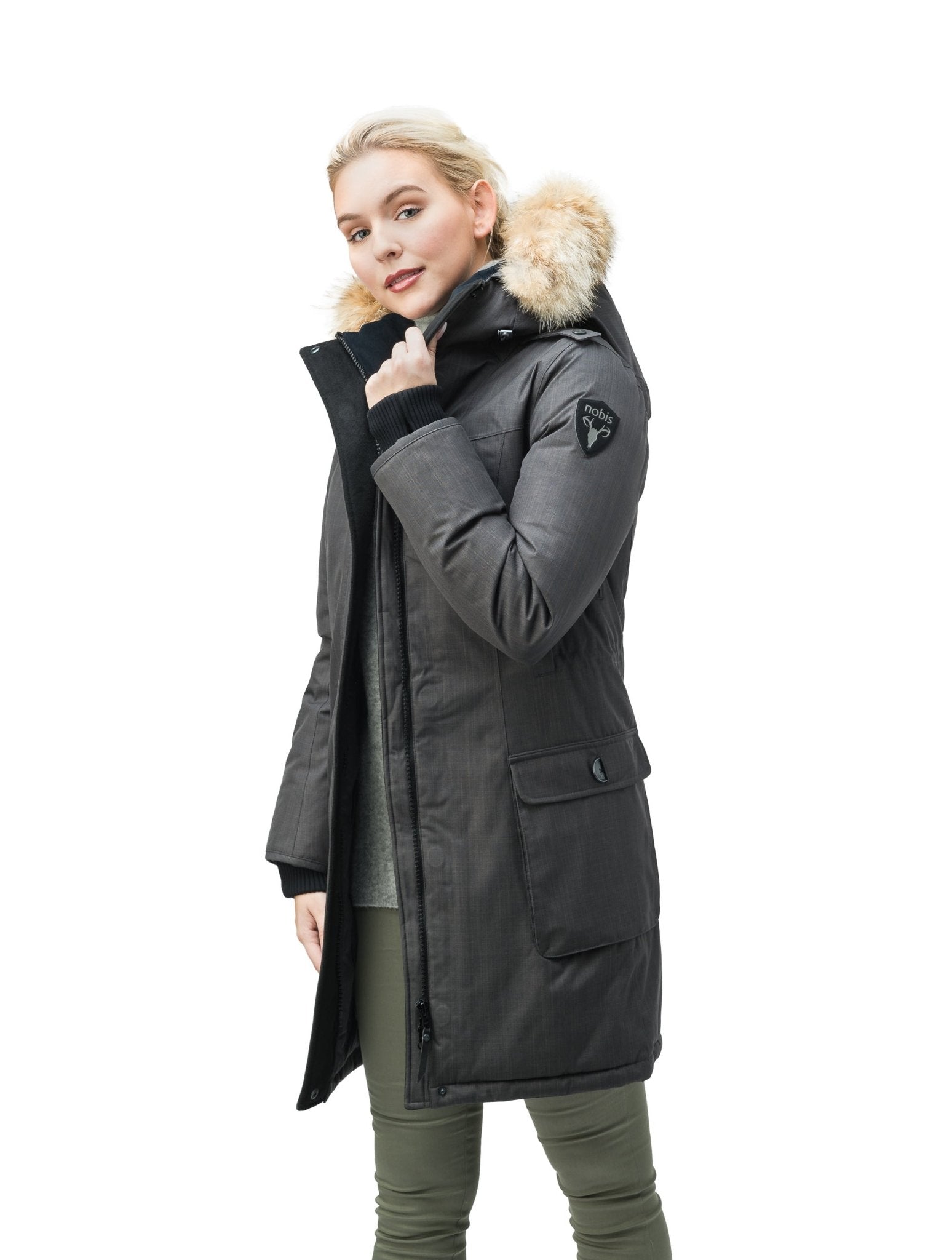 NOBIS ABBY LEGACY - Ladies Thigh Length Parka FINAL SALE - Boutique Bubbles