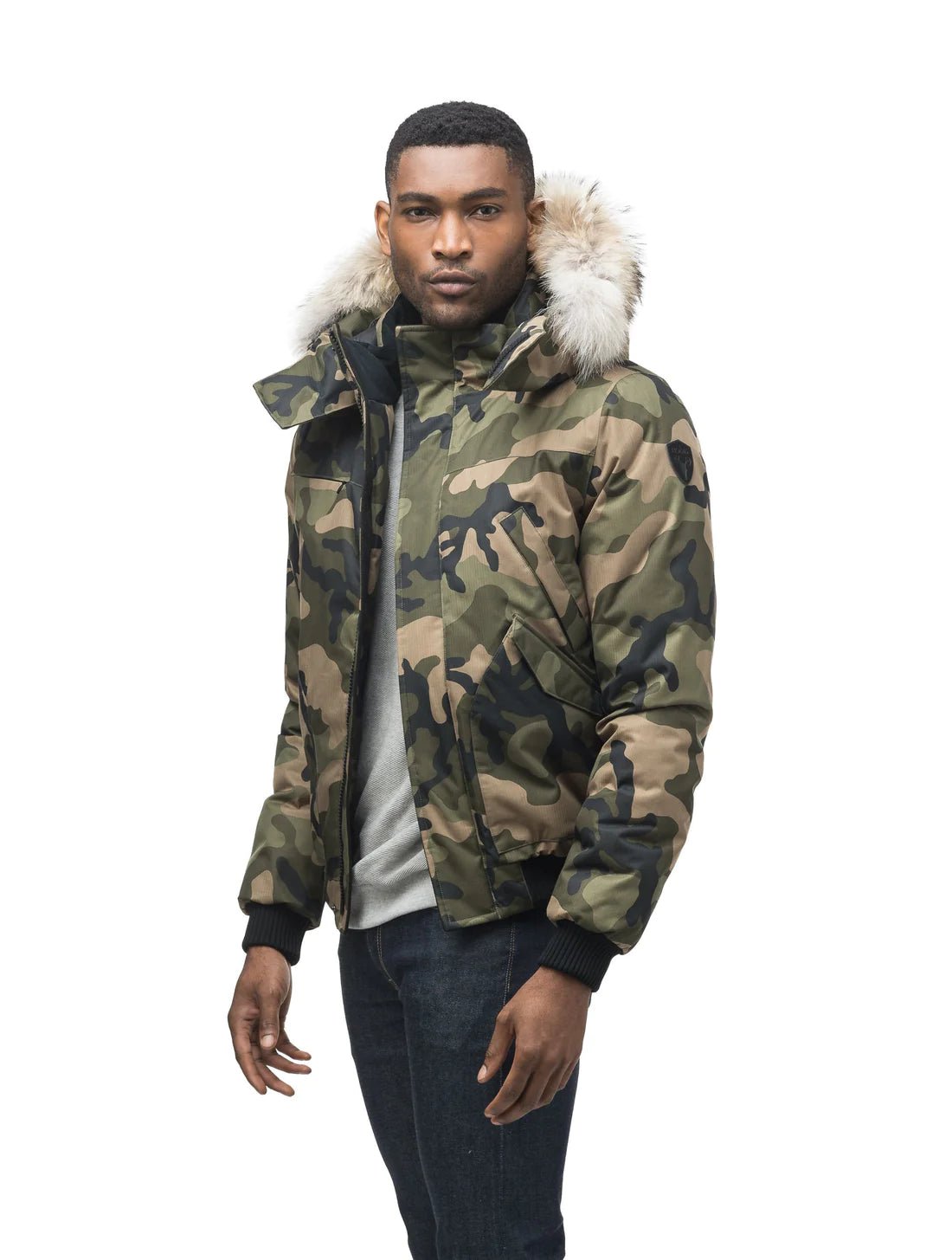 NOBIS DYLAN LEGACY - Mens Hooded Bomber Jacket - FINAL SALE - Boutique Bubbles