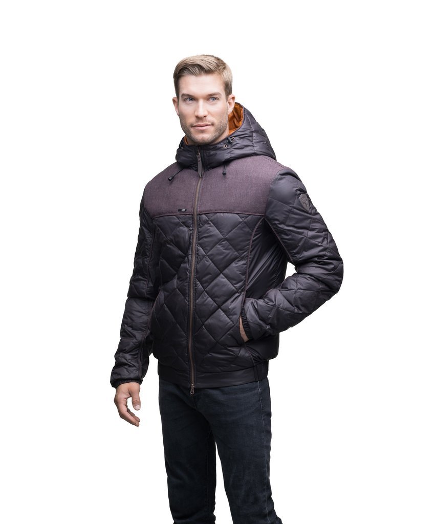 NOBIS ELROY - Men's Quilted Hooded Jacket - Boutique Bubbles