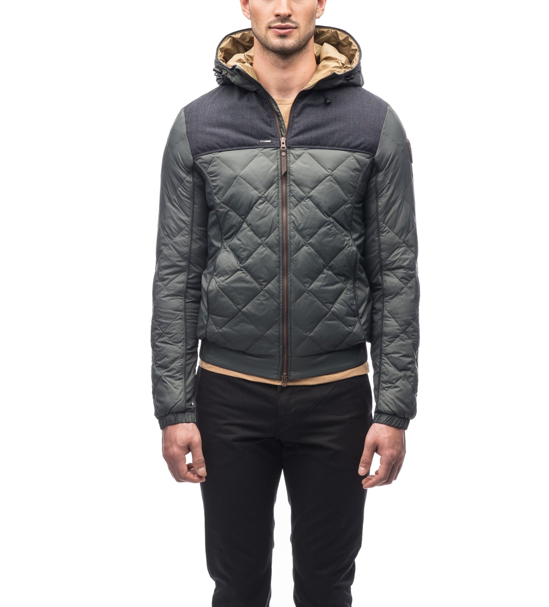 NOBIS ELROY - Men's Quilted Hooded Jacket - Boutique Bubbles