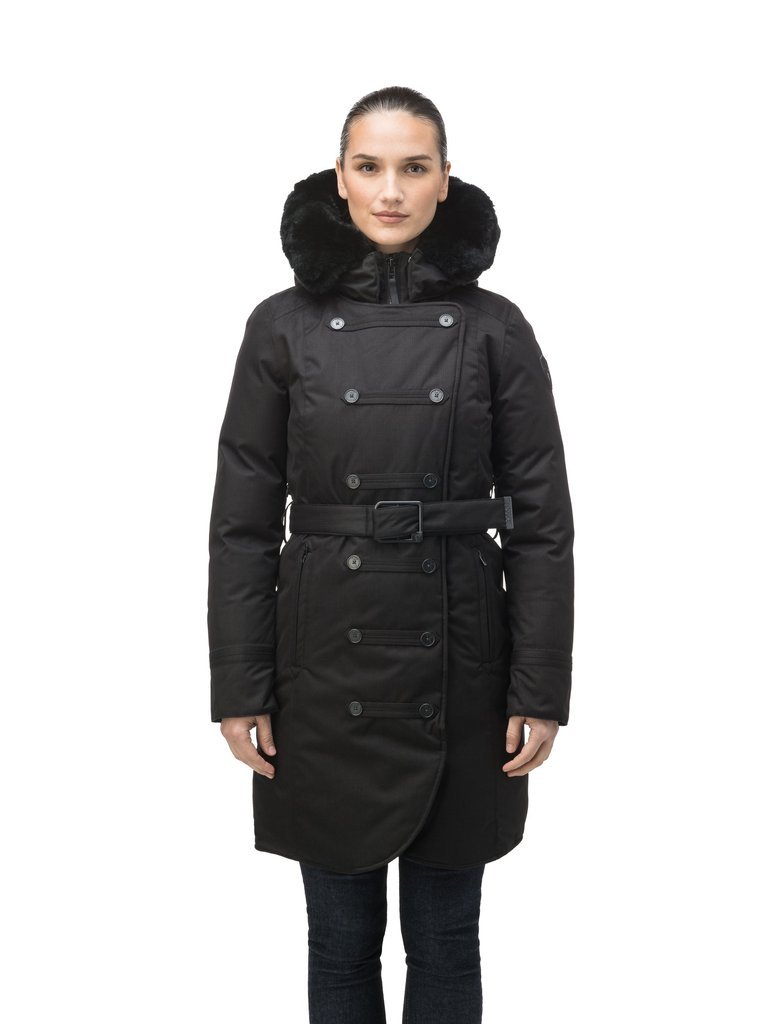 NOBIS URSULA - Ladies Double Breasted Coat - FINAL SALE - Boutique Bubbles
