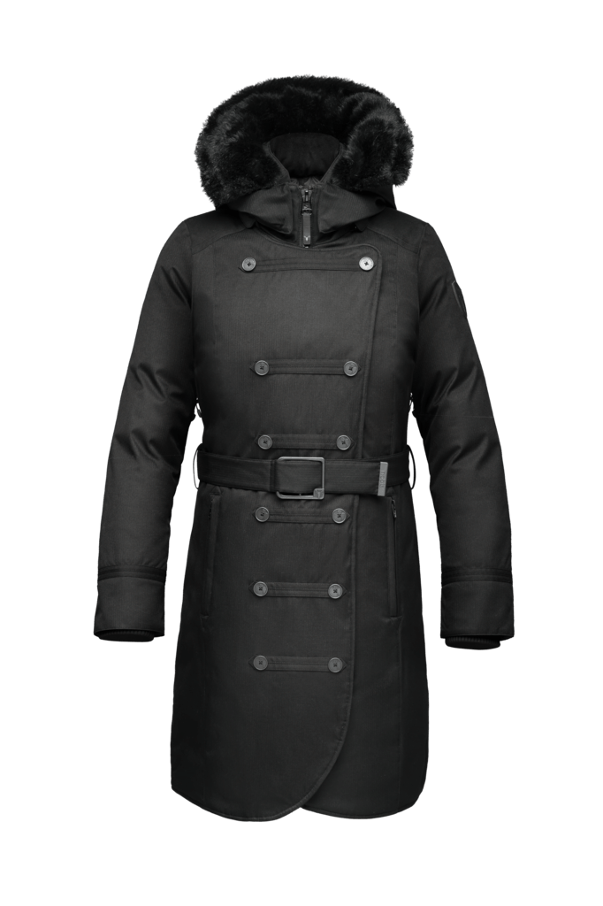 NOBIS URSULA - Ladies Double Breasted Coat - FINAL SALE - Boutique Bubbles