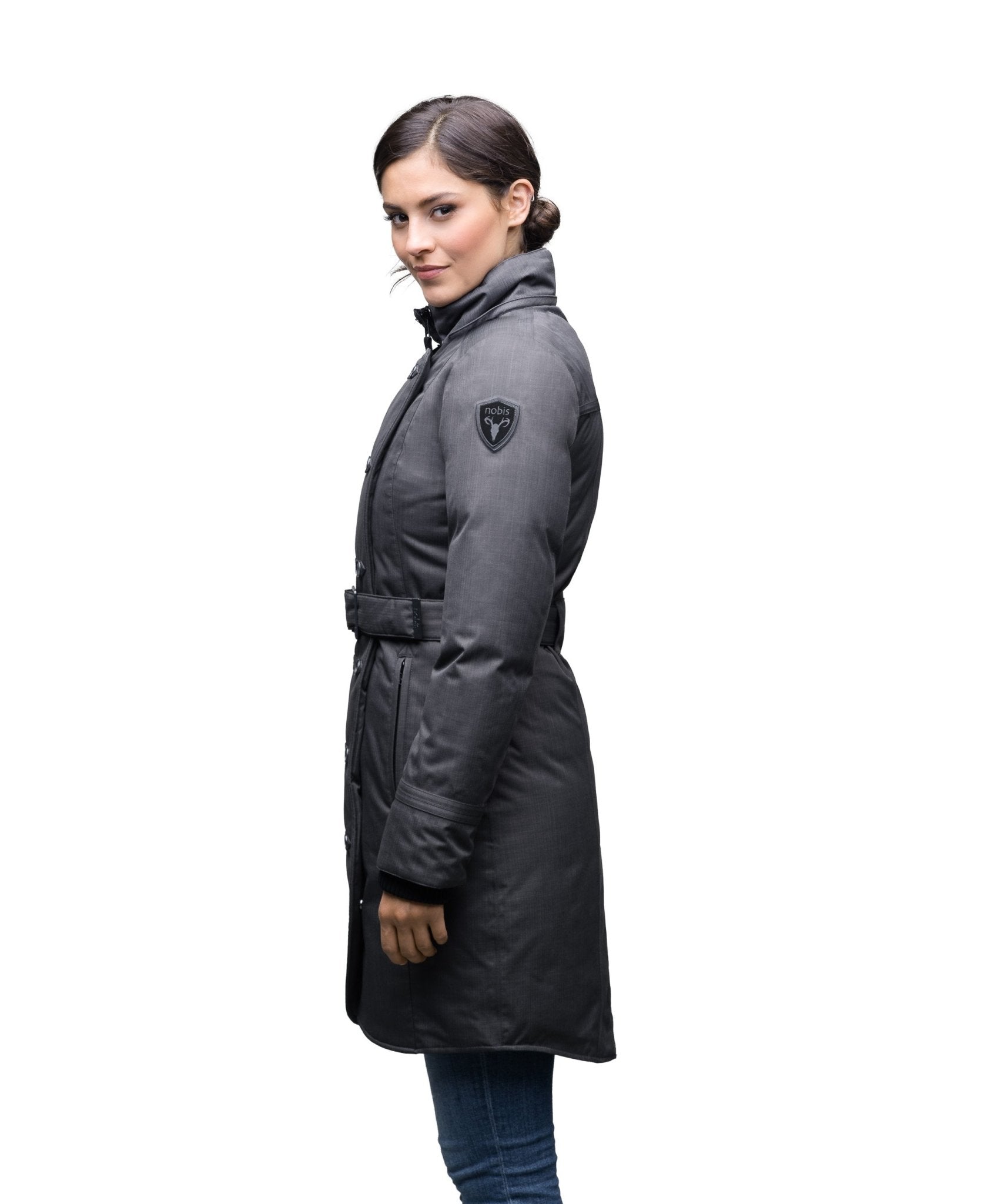 NOBIS URSULA - Ladies Double Breasted Coat - FINAL SALE - Boutique Bubbles