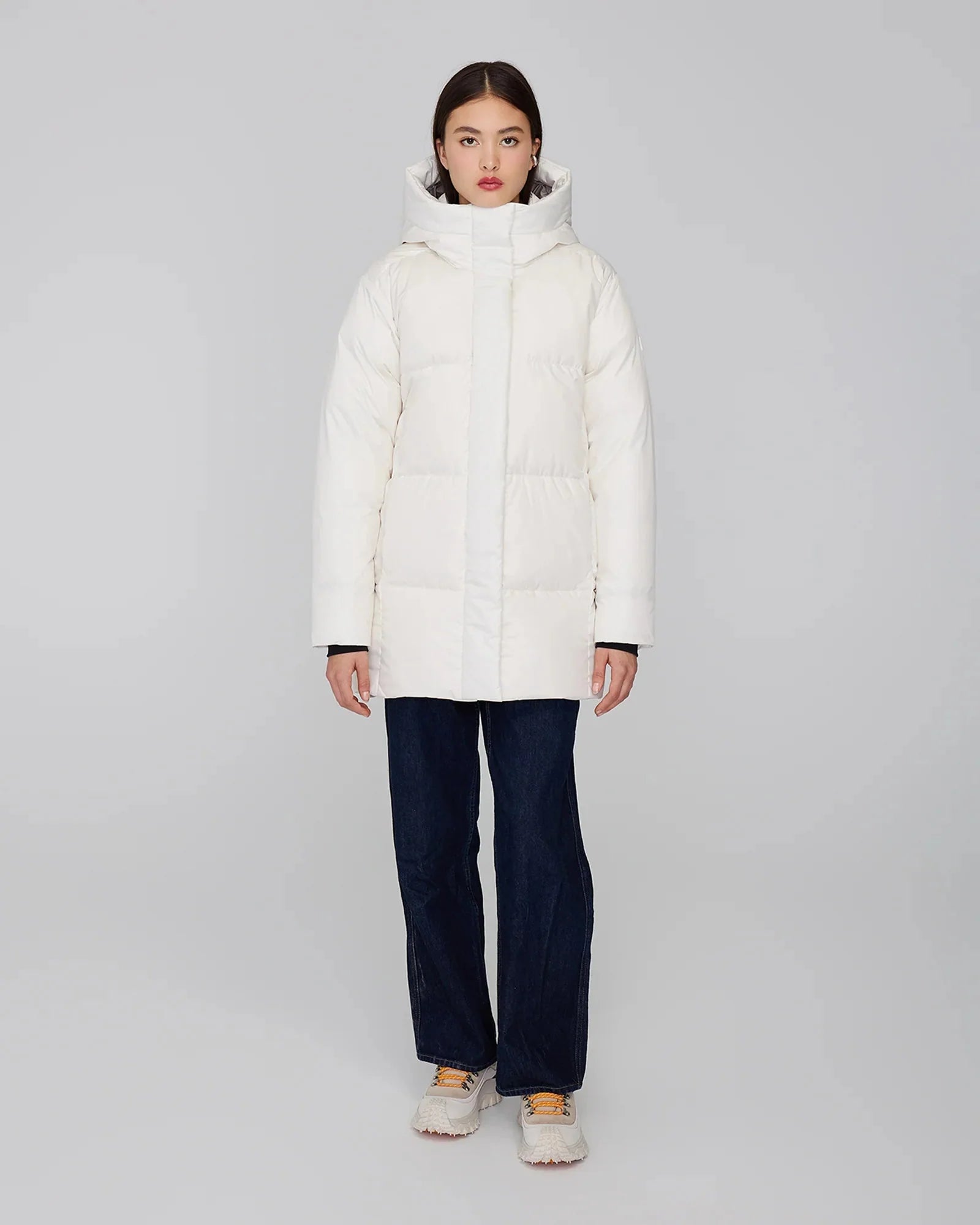 QUARTZ Co JUNE 2.0 - Hooded Down Puffer Jacket - Boutique Bubbles