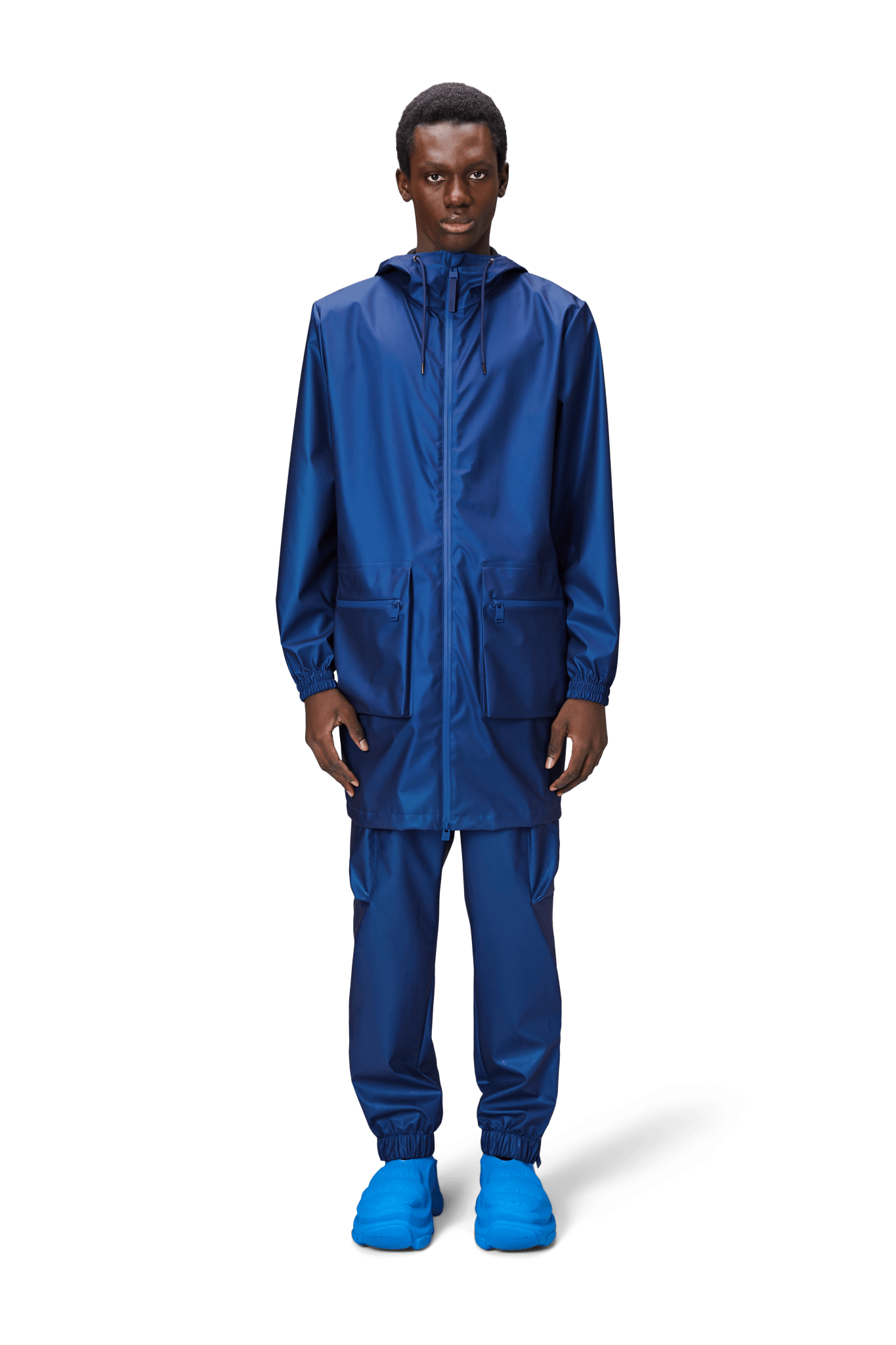 RAINS CARGO LONG Jacket W3 - Boutique Bubbles