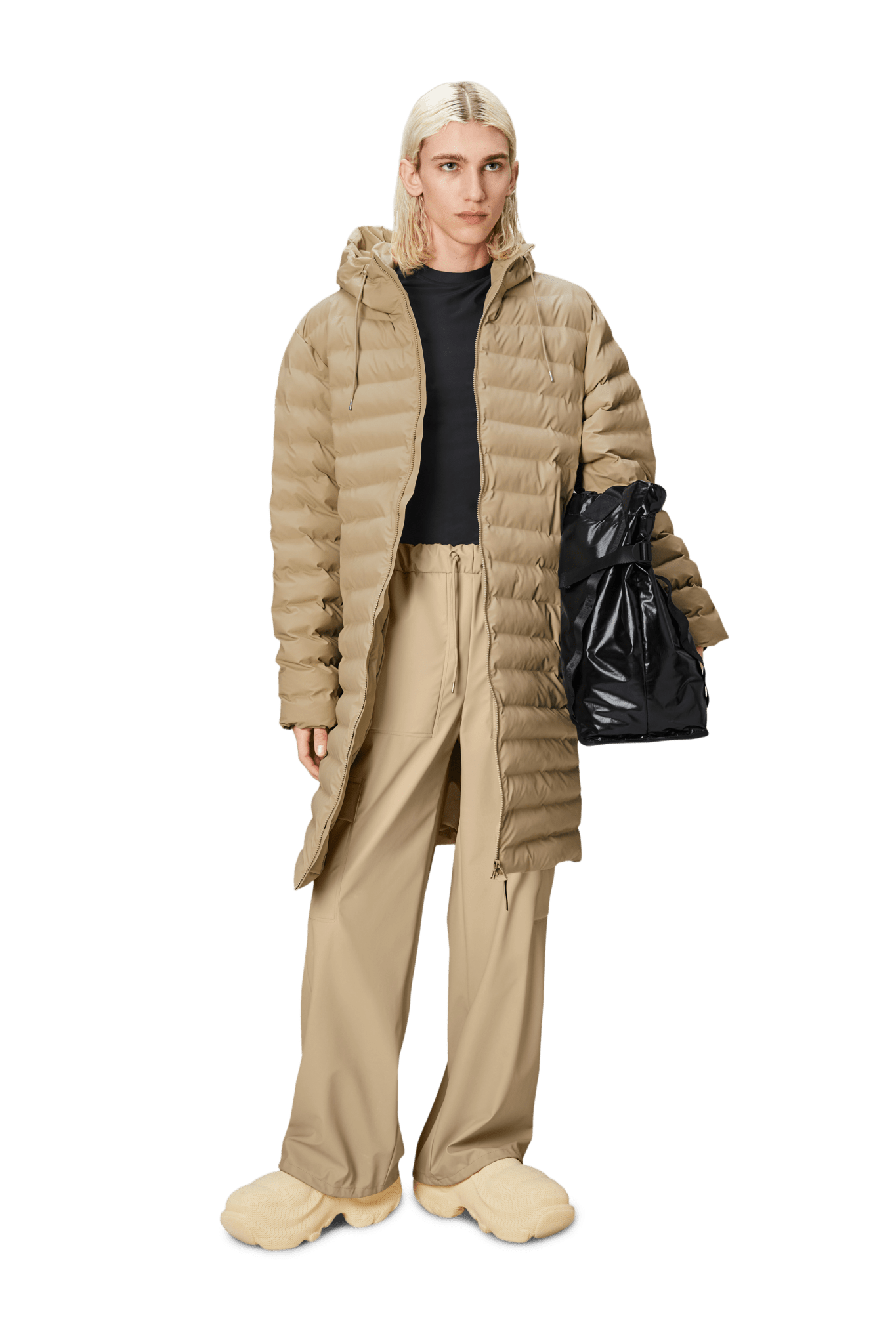 RAINS LOHJA LONGER PUFFER Jacket W3T3 - Boutique Bubbles