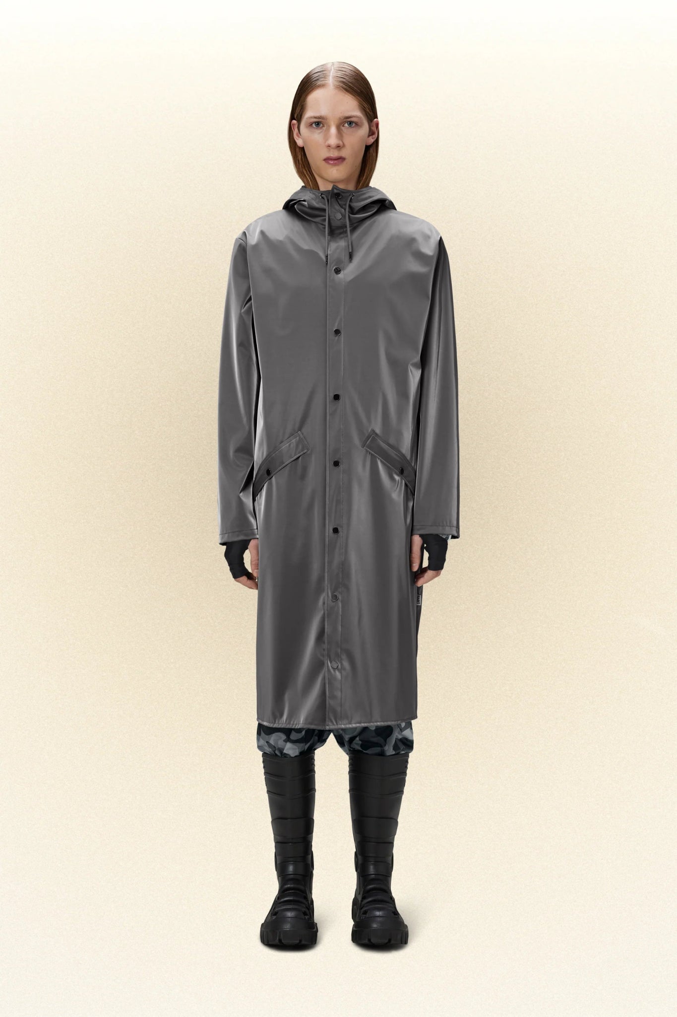 RAINS LONGER Jacket W3 - Boutique Bubbles