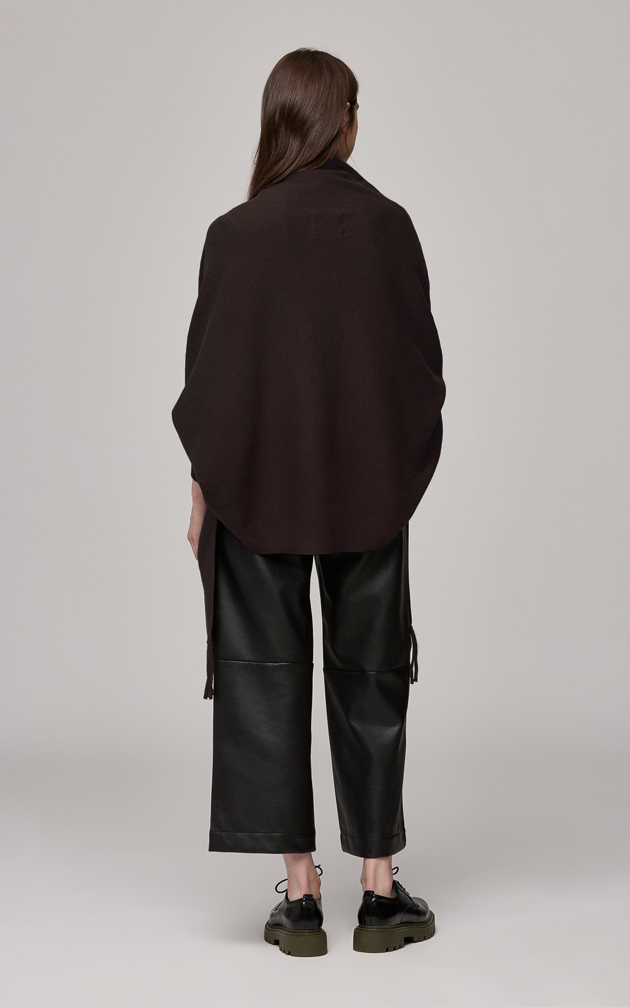 SOIA&KYO MIKU-S - knitted scarfigan with fringe - Boutique Bubbles