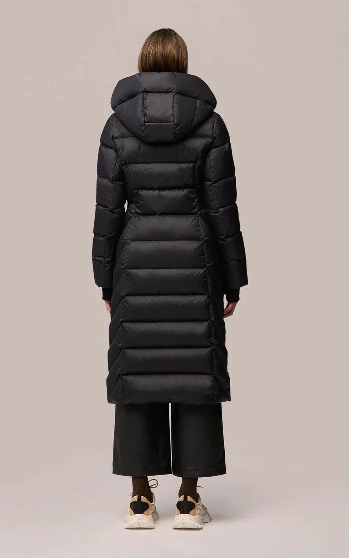 SOIA&KYO TALYSE-E - maxi-length brushed down coat - Boutique Bubbles