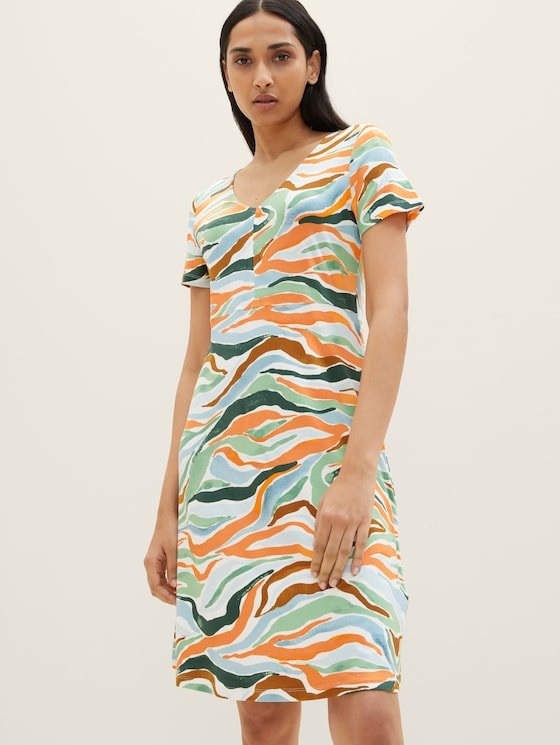 TOM TAILOR - Dress Easy Jersey - Boutique Bubbles