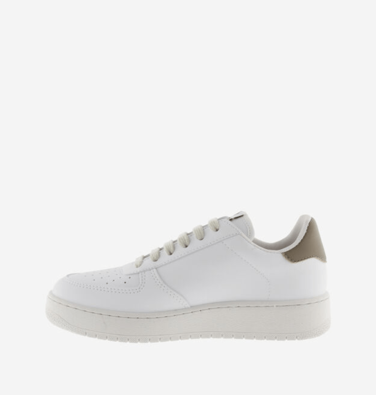 VICTORIA MADRID SYNTHETIC EFFECT CONTRAST LEATHER TRAINER - Boutique Bubbles