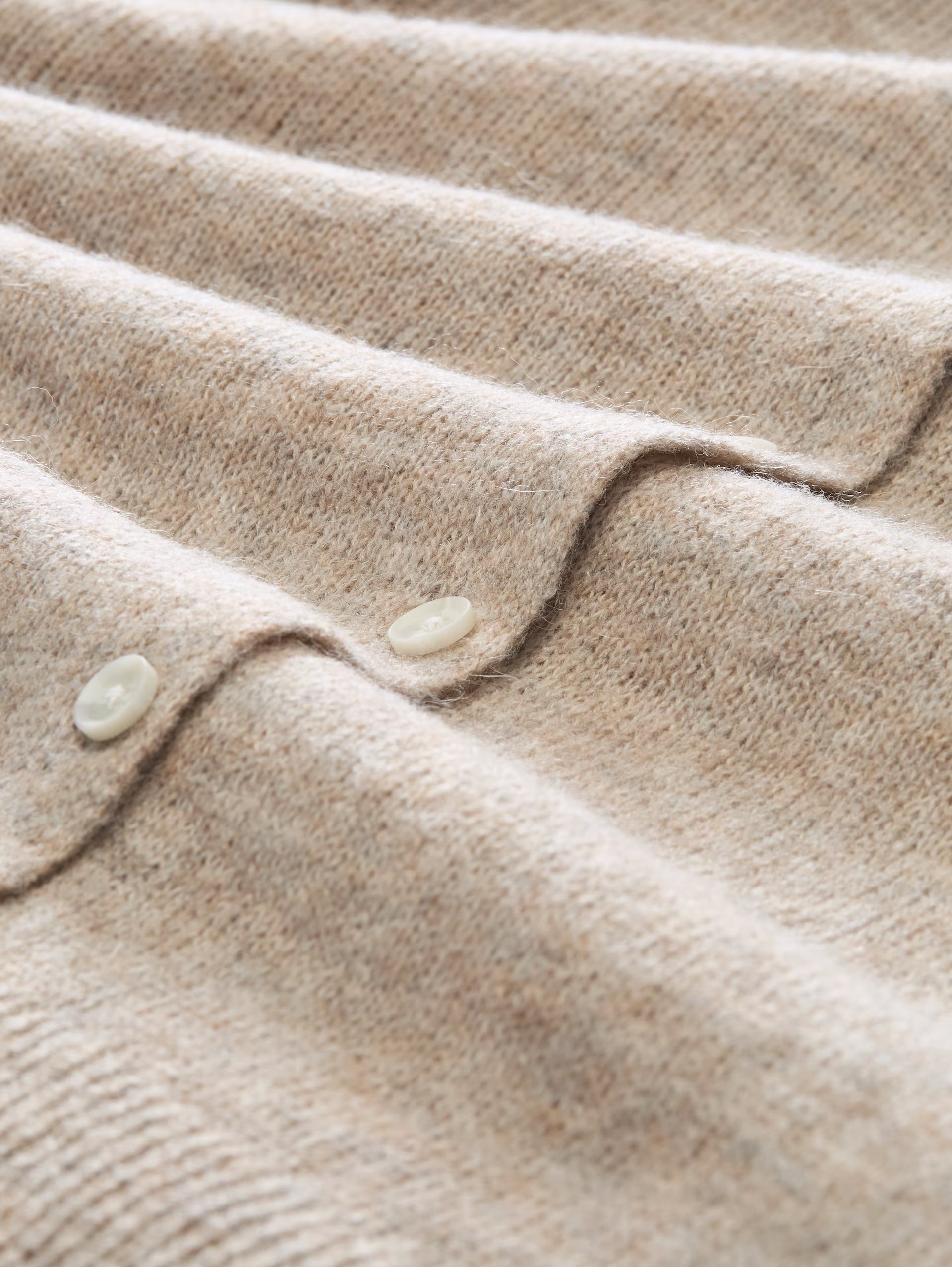 TOM TAILOR - Knit soft crew neck cardigan - 1053480