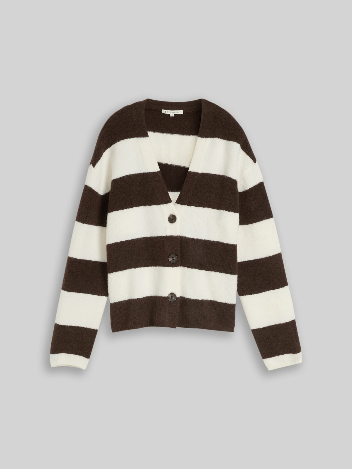 TOM TAILOR - Cosy cardigan with wool blend - 1053483