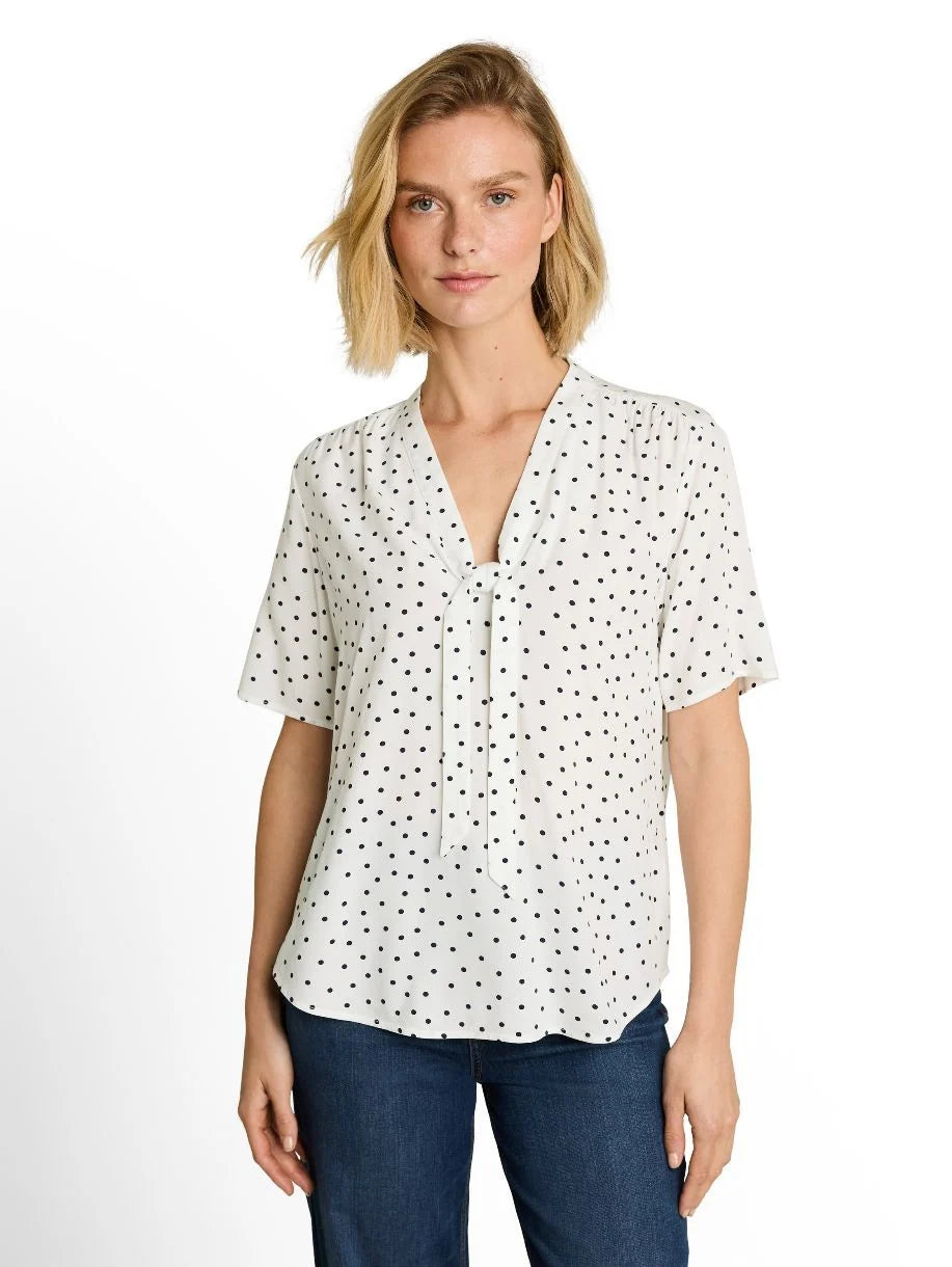 TOM TAILOR - Blouse printed with v-neck - 1051189