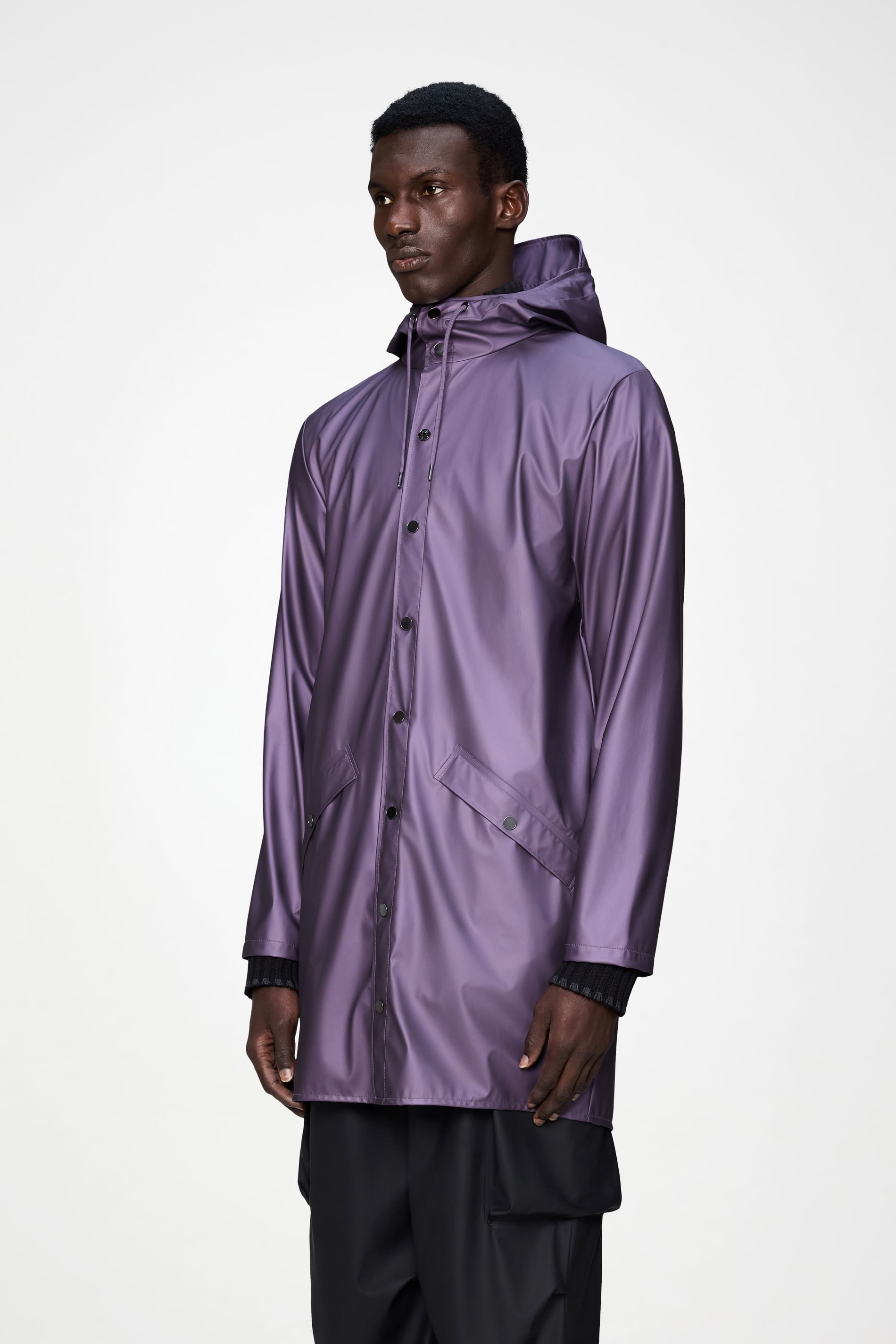 RAINS LONG Jacket W3 - Boutique Bubbles