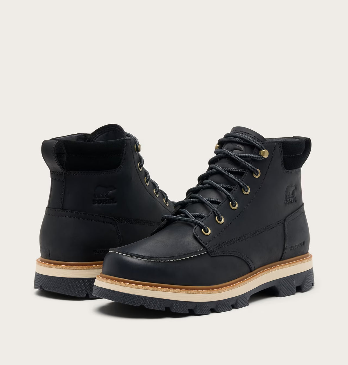SOREL LARK47™ MOC TOE MEN'S WATERPROOF BOOT