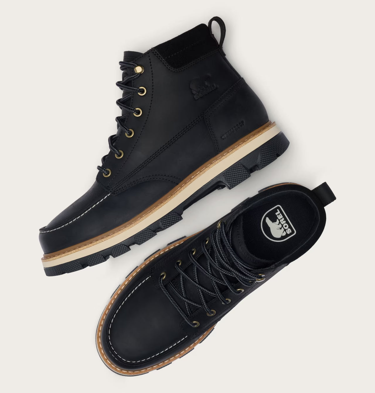 SOREL LARK47™ MOC TOE MEN'S WATERPROOF BOOT