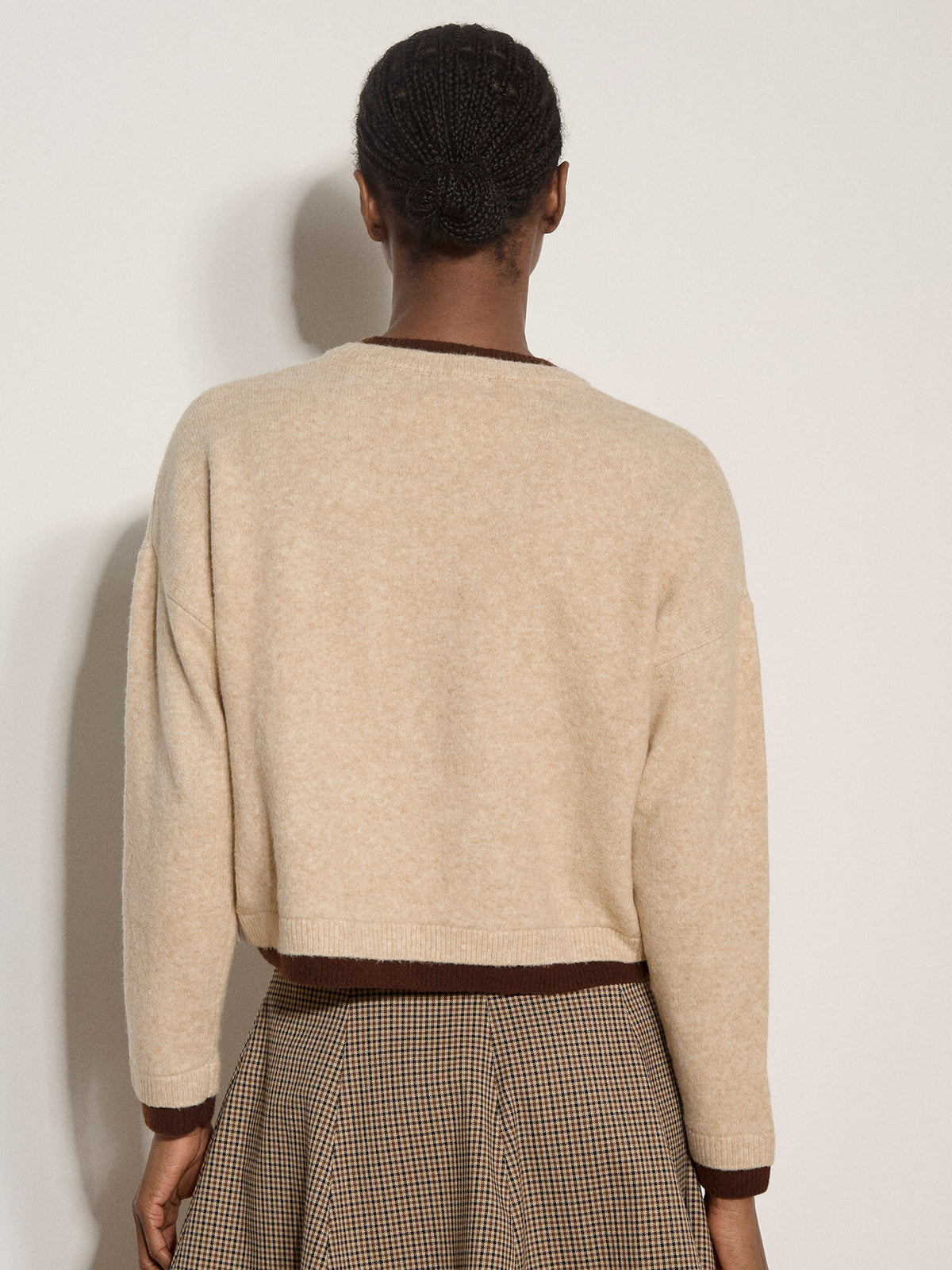 APRICOT - Contrast Colour Layered Oversized Jumper - X252763
