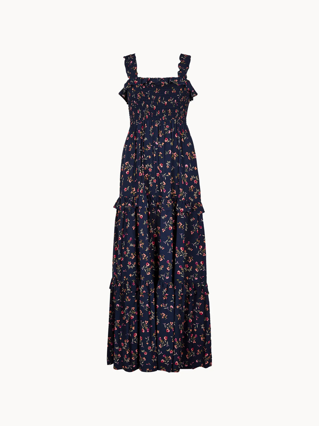 APRICOT - Floral navy dress - X181445
