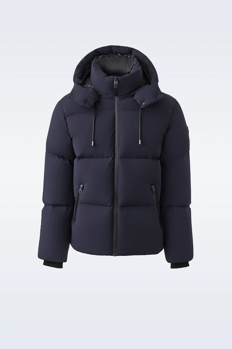 MACKAGE KENT STR2 Stretch matt down jacket with hood Boutique