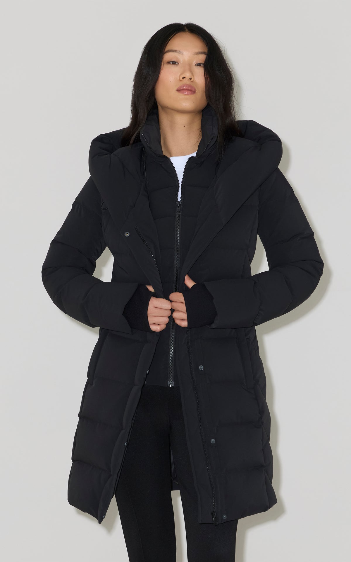 SOIA&KYO SONNY-U - Women's down coat with hood