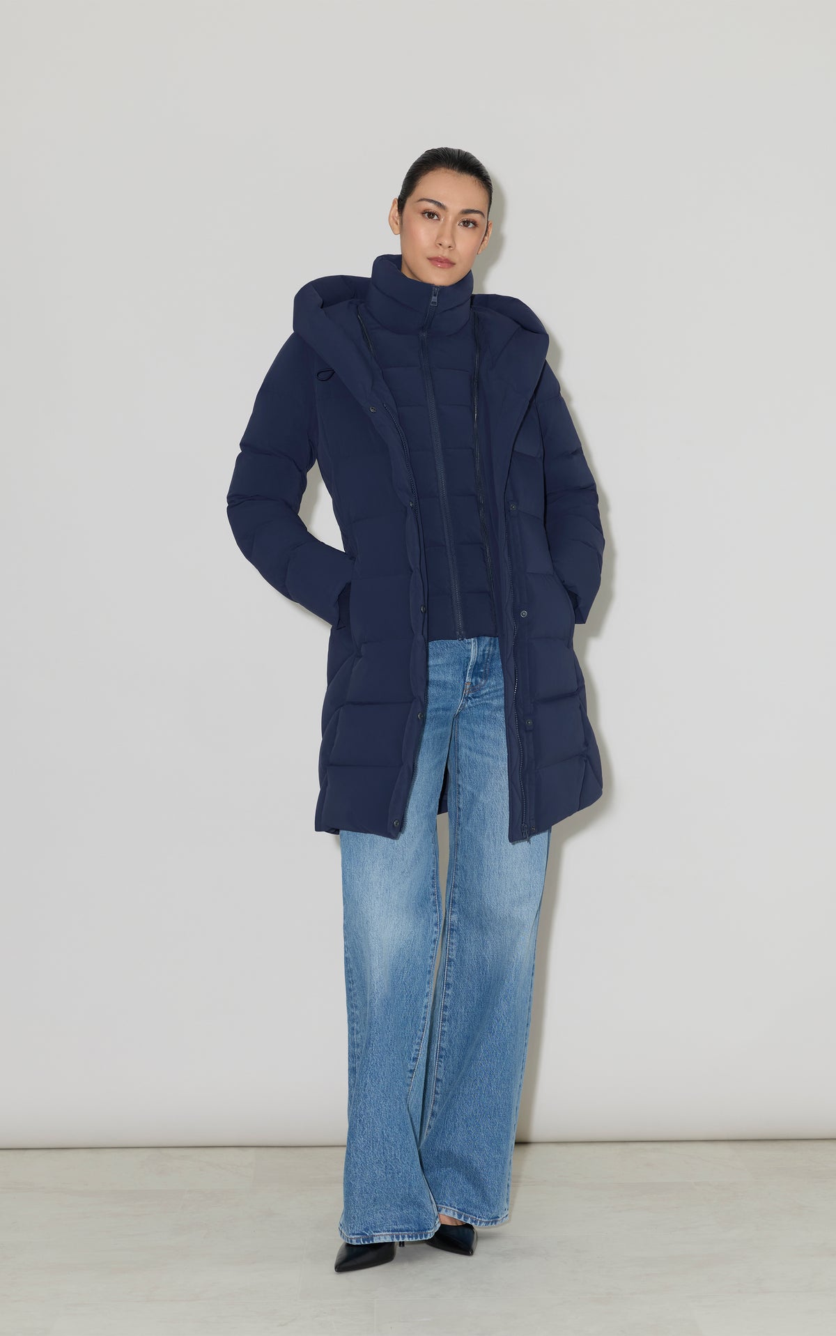 SOIA&KYO SONNY-U - Women's down coat with hood