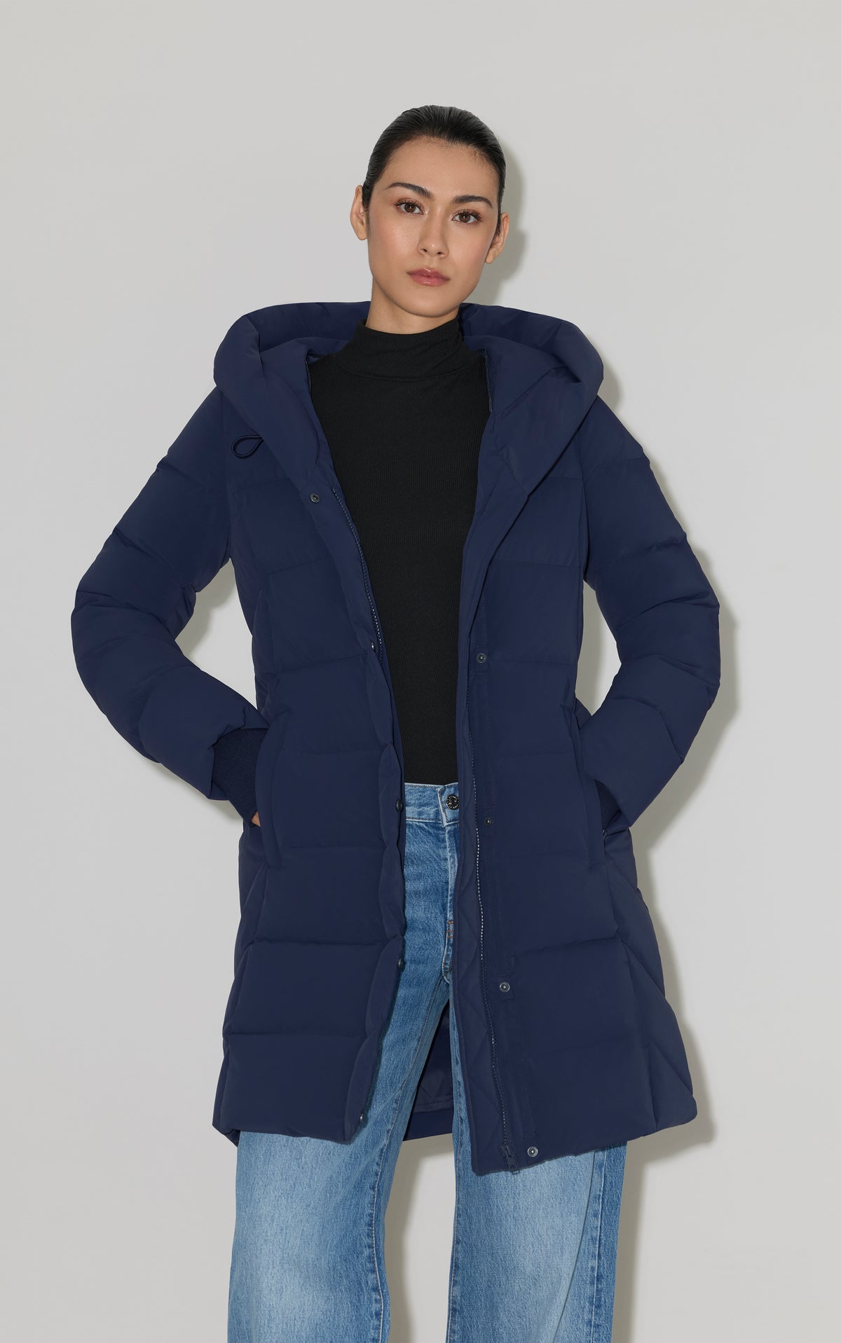 SOIA&KYO SONNY-U - Women's down coat with hood